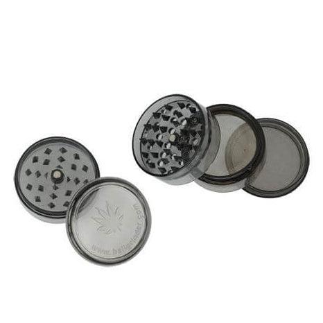 Kruidengrinder Plastic - Ø60 mm (5-delig)  Zwart, Verzamelen, Rookartikelen, Aanstekers en Luciferdoosjes, Nieuw, Ophalen of Verzenden