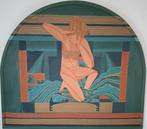 In de stijl van Juffermans / Gidding - Compositie met dame -, Antiek en Kunst