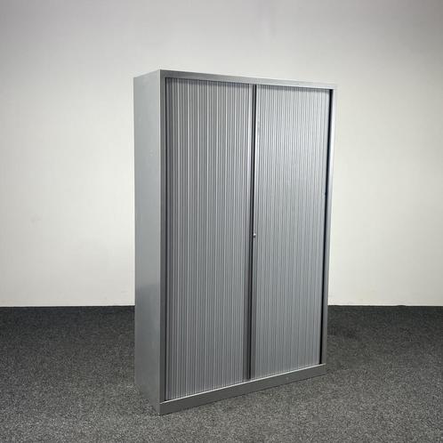 Grijze Archiefkast | 195 x 120 x 46 cm, Huis en Inrichting, Kasten | Roldeurkasten en Archiefkasten, Gebruikt, Ophalen of Verzenden