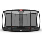 BERG trampoline Elite InGround 430 GrijsLevels + Safety N..., Ophalen of Verzenden, Nieuw