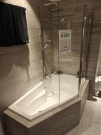 Douchebad ruimtebesparend 160x90cm met badklapwand -- 0008, Doe-het-zelf en Verbouw, Sanitair, Ophalen, Nieuw, Bad