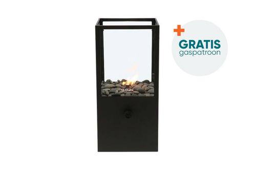 Cosiscoop Dome - Black - Gaslantaarn met gaspatroon, Tuin en Terras, Tuinmeubel-accessoires, Nieuw, Verzenden