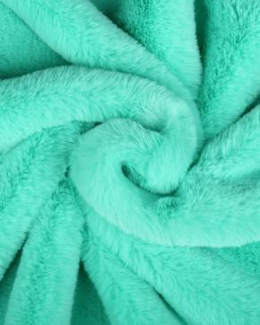Imitatie Bont Superzacht Mint, Hobby en Vrije tijd, Stoffen en Lappen, Groen, Nieuw