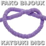 Fako Bijoux® - Katsuki Disc Kralen - Polymeer Kralen - Surf, Nieuw, Verzenden