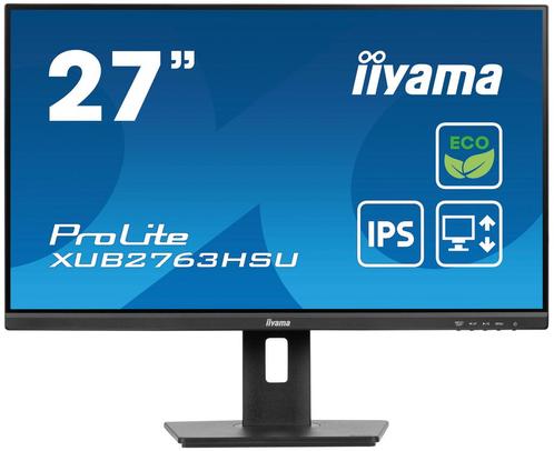 27 Iiyama ProLite XUB2763HSU-B1 FHD/DP/HDMI/IPS (Monitoren), Computers en Software, Monitoren, Nieuw, Ophalen of Verzenden