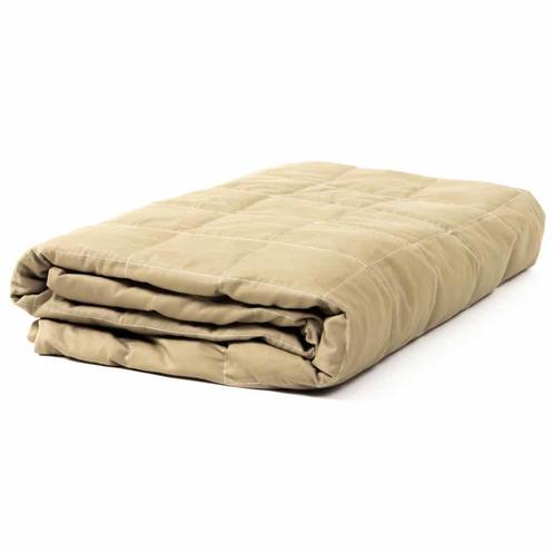 Verzwaarde Deken katoen Beige | Maak een keuze : 70 x 120 cm, Diversen, Verpleegmiddelen, Ophalen of Verzenden
