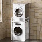 Wasmachine kast - Wasmachine ombouw - 73x64x110 - Wit - MSFE, Huis en Inrichting, Verzenden, Zo goed als nieuw