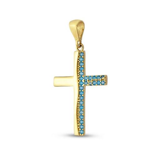 Zonder Minimumprijs - Hanger - 14 karaat Geel goud, Sieraden, Tassen en Uiterlijk, Antieke sieraden
