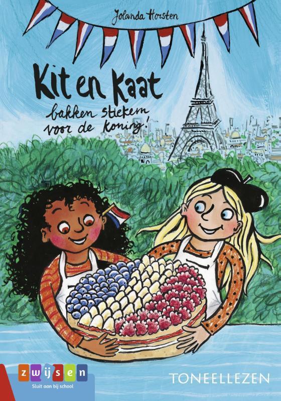 Kit en Kaat bakken stiekem voor de koning / Toneellezen, Boeken, Kinderboeken | Jeugd | onder 10 jaar, Gelezen, Verzenden
