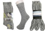Apollo 6P Noorse Sokken Grijs - Maat 39-42, Kleding | Heren, Sokken en Kousen, Verzenden, Nieuw