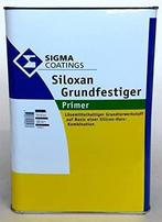 Sigma Siloxan Grundfestiger Primer - 10 liter - kleurloos, Overige kleuren, Nieuw, Ophalen of Verzenden, Verf