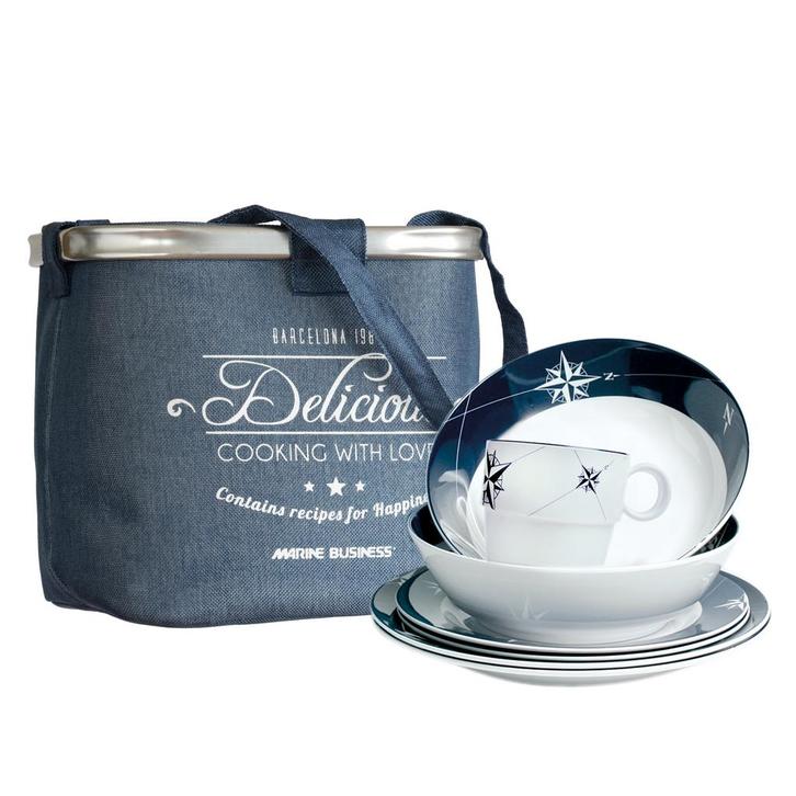 Scheepsservies Northwind Servies Set 24-delig, Watersport en Boten, Navigatiemiddelen en Scheepselektronica, Nieuw, Ophalen of Verzenden