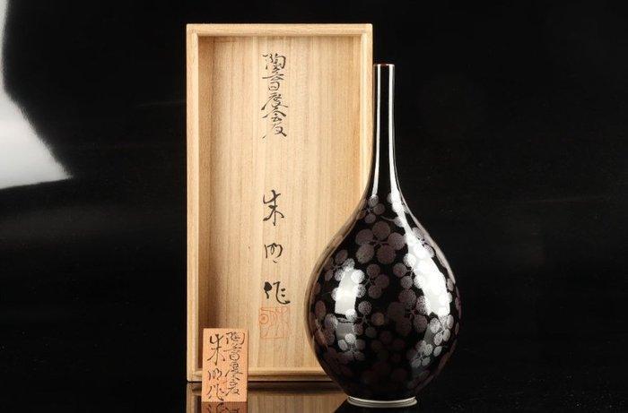 Vaas - Porselein - Japan - Tenmoku-glazuur, Antiek en Kunst, Antiek | Overige Antiek