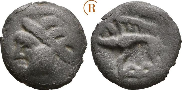 PotinMunt Kelten Gallien Leuci:, Postzegels en Munten, Munten | Europa | Niet-Euromunten, Verzenden