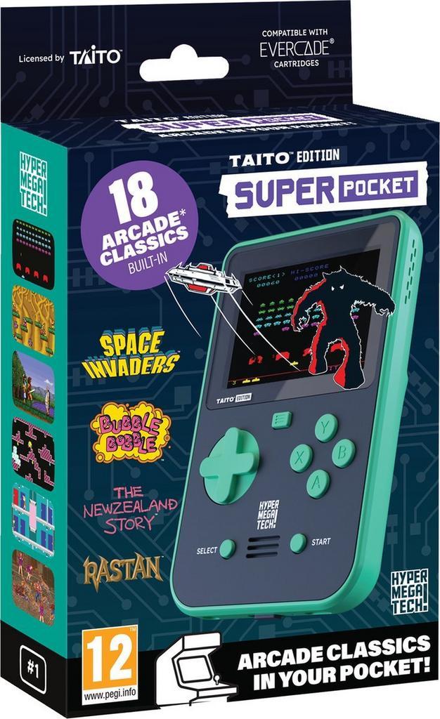 Super Pocket TAITO Edition, Spelcomputers en Games, Spelcomputers | Overige, Verzenden