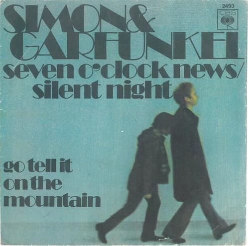 Simon & Garfunkel - Silent Night / Seven OClock News, Cd's en Dvd's, Vinyl | Rock, Gebruikt, Ophalen of Verzenden