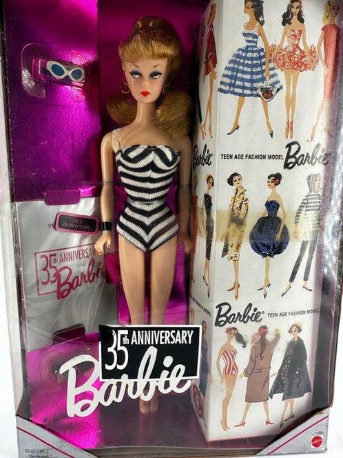 Mattel  - Barbiepop - 35th Anniversary Blonde - 1993 - V.S., Antiek en Kunst, Antiek | Speelgoed