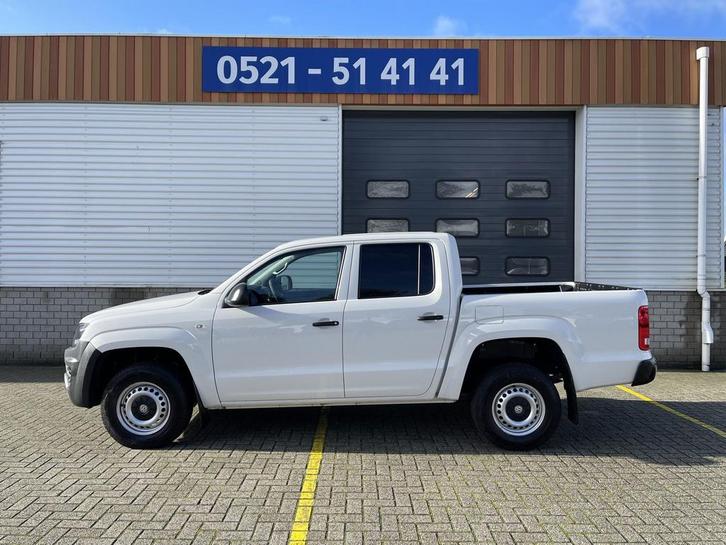 Volkswagen Amarok 3.0 TDI 164pk 4 Motion Plus Cab Trendline, Auto's, Bestelauto's, Onderhoudsboekje, Lease, Handgeschakeld, Wit