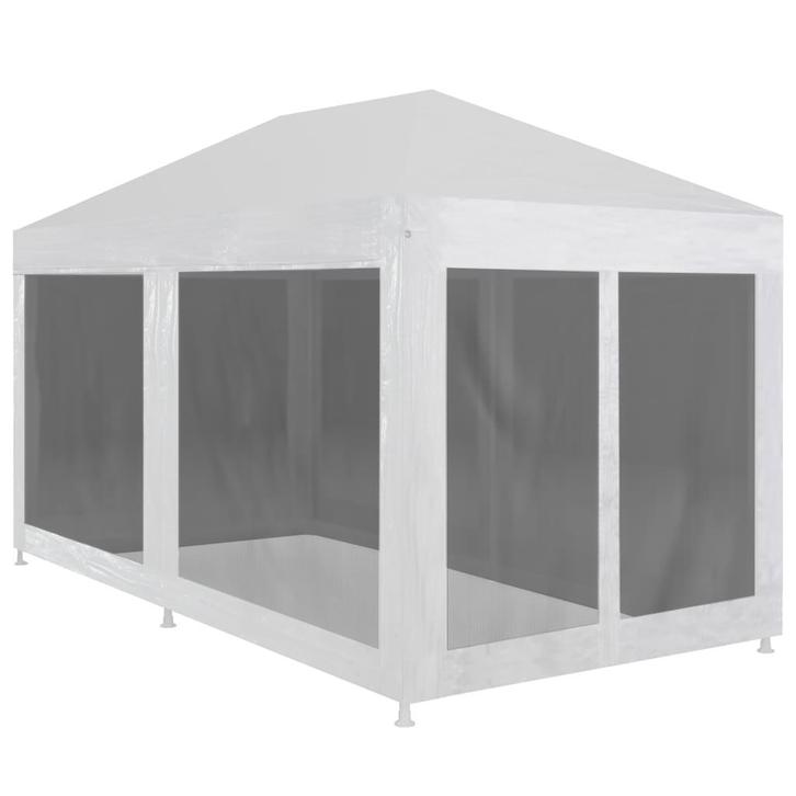 vidaXL Partytent met 6 mesh zijwanden 6x3 m, Tuin en Terras, Partytenten, Partytent, Nieuw, Verzenden