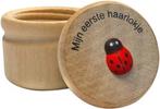 Haarlok Doosje - Mijn Eerste Haarlokje Houten Doosje met Lie, Ophalen of Verzenden, Nieuw