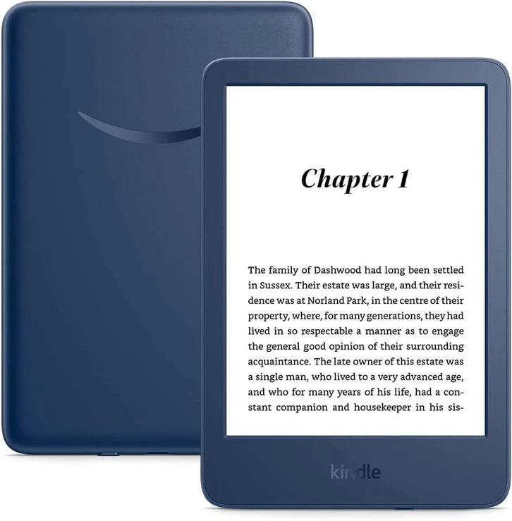 Amazon Kindle (11th Gen) eReader 6 Inch - Blauw, Computers en Software, E-readers, Zo goed als nieuw, Verzenden