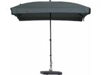 Parasol Rechthoek Grijs 210 x 140 cm Patmos Madison, Tuin en Terras, Parasols, Verzenden, Zo goed als nieuw