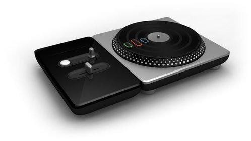 DJ Hero Turntable, Spelcomputers en Games, Spelcomputers | Nintendo Wii, Zo goed als nieuw, Ophalen of Verzenden
