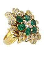 Ring - 18 karaat Geel goud, Prachtige 18K Geel Gouden Ring, Nieuw