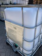 Gebruikte ibc containers 600 liter op kunststof. Gespoeld!, 150 liter of meer, Gebruikt, Kunststof, Met kraantje