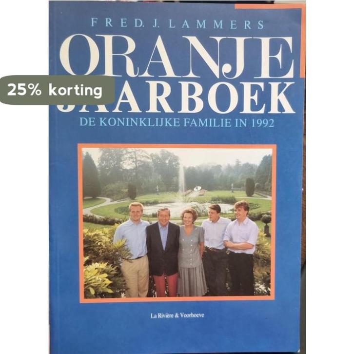 Oranjejaarboek koninklijke familie 9789038404356 Jos Lammers, Boeken, Overige Boeken, Gelezen, Verzenden