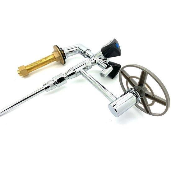 Prosteel PSB0020 glazenspoelerkraan chroom, Doe-het-zelf en Verbouw, Sanitair, Ophalen of Verzenden