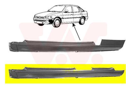 DREMPEL VOOR FORD ESCORT V/VI 1990-1995, Auto diversen, Auto-accessoires, Nieuw, Ophalen of Verzenden