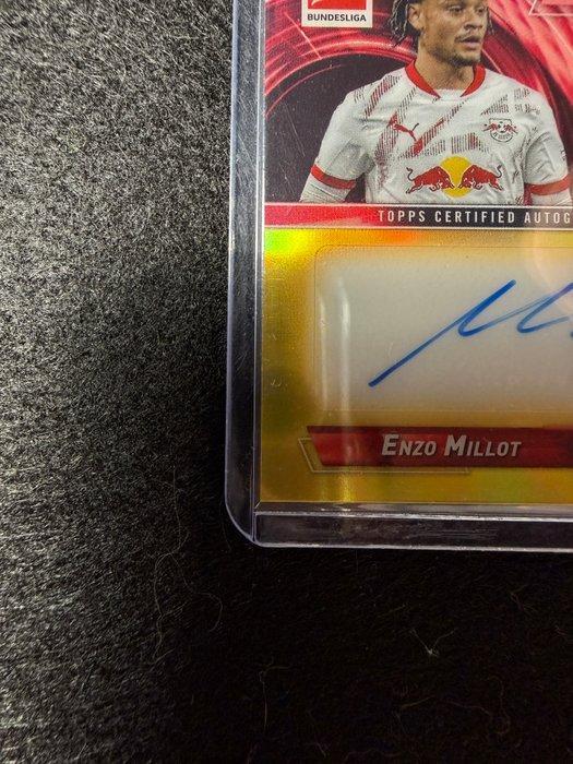 Topps Chrome Xavi Simons / Enzo Millot 03/50 Gesigneerde, Verzamelen, Stickers