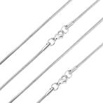 Fako Bijoux® - Ketting - Slang Schakel - Snake Chain - RVS -, Sieraden, Tassen en Uiterlijk, Kettingen, Verzenden, Nieuw