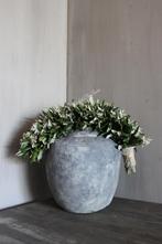 Smalle lange toef steeneik / witte limonium 45cm, Ophalen of Verzenden, Nieuw