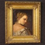 Duitse school (XIX) - Ritratto di giovane nobildonna