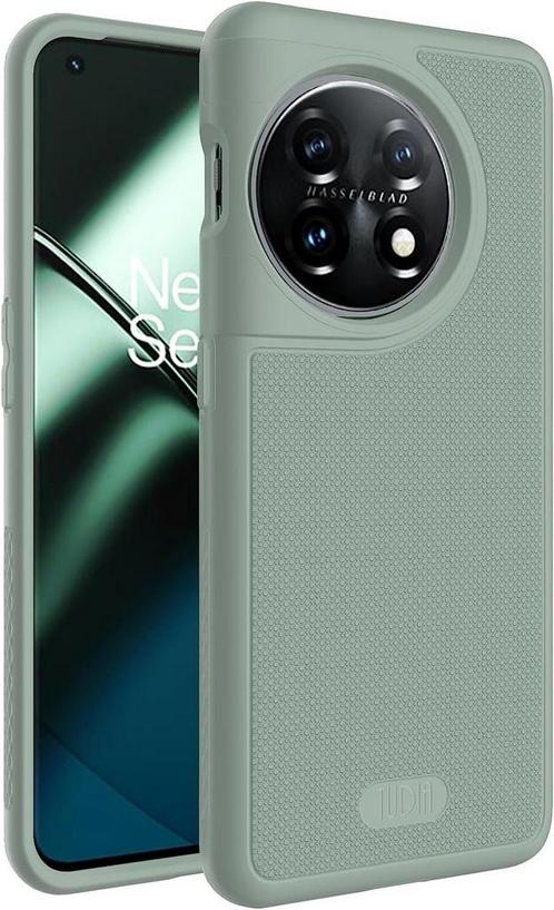 Tudia - OnePlus 11 Hoesje MergeGrip DualShield Lichtgroen, Telecommunicatie, Mobiele telefoons | Hoesjes en Frontjes | Overige merken