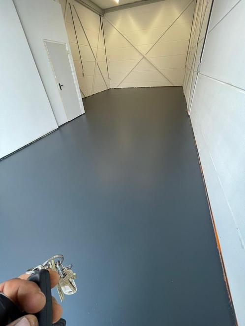 2K Epoxy GARAGE vloercoating 220m2(45kg) -LAATSTE KANS-OP=OP, Doe-het-zelf en Verbouw, Verf, Beits en Lak, 10 tot 15 liter, Grijs