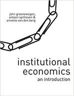 Institutional Economics, Verzenden, Nieuw