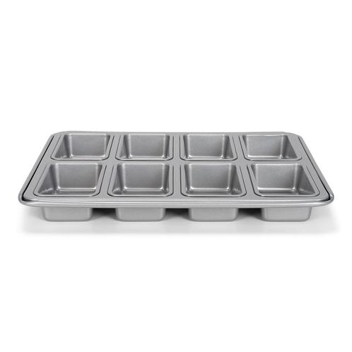 Patisse Mini Broodvorm Silver-Top 8-vaks 34x28cm, Hobby en Vrije tijd, Taarten en Cupcakes maken, Nieuw, Verzenden