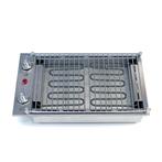 Bieden: Techimpex PowerGrill stainless steel, Huis en Inrichting, Keuken | Keukenbenodigdheden, Ophalen of Verzenden, Nieuw