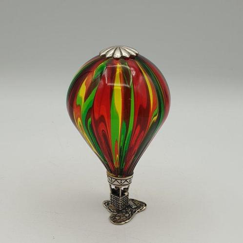 Marco Conti - Mongolfiera in Vetro di Murano e Argento 800 -, Antiek en Kunst, Antiek | Goud en Zilver