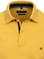 Casa Moda Polo Shirt Comfort Fit Effen Stretch 004470-554, Kleding | Heren, Polo's, Nieuw, Verzenden, Geel