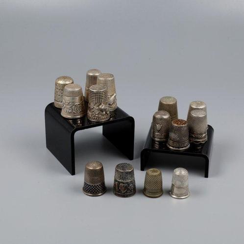 19e- en 20e eeuw *NO RESERVE* - [1 GRATIS] - Vingerhoed (13), Antiek en Kunst, Antiek | Goud en Zilver