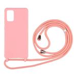 Galaxy Note 10 Plus Crossbody TPU Hoesje met Koord Roze, Ophalen of Verzenden, Nieuw
