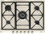 SMEG SR775POD CORTINA 70CM Inbouw gaskookplaat, Ophalen, Nieuw, Energieklasse A of zuiniger, Inbouw