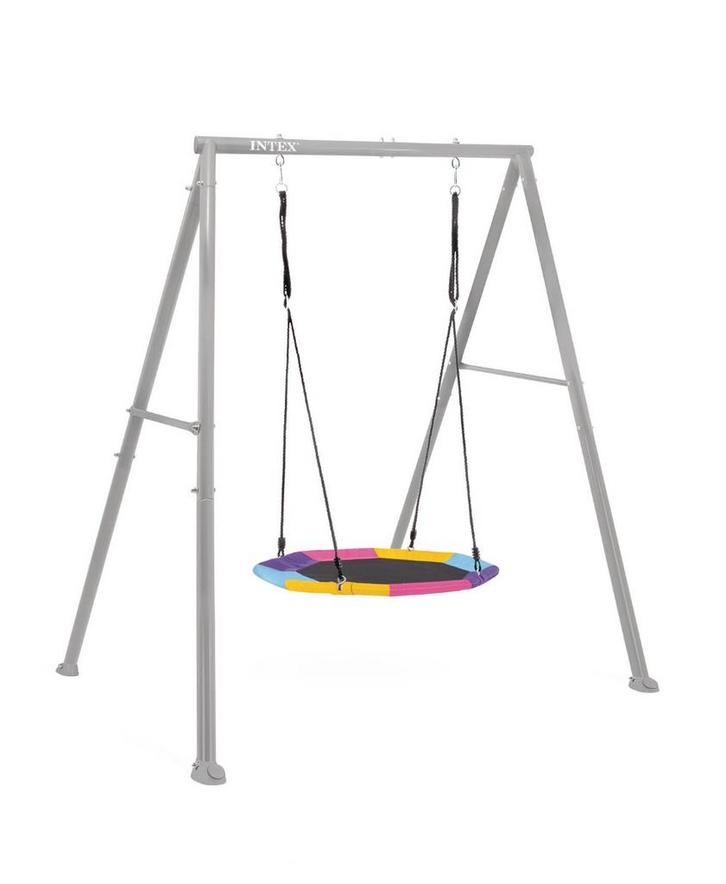 Stalen Nestschommel Intex Grijs, Kinderen en Baby's, Speelgoed | Buiten | Speeltoestellen, Nieuw, Ophalen of Verzenden