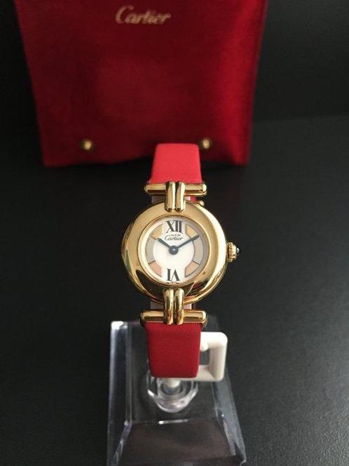 Cartier - Vermeil Must Colisee Trinity - Zonder Minimumprijs, Sieraden, Tassen en Uiterlijk, Horloges | Heren