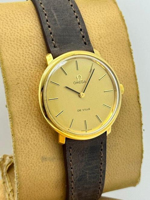Omega - De Ville 40 Microns Gold Plated - Zonder, Sieraden, Tassen en Uiterlijk, Horloges | Heren