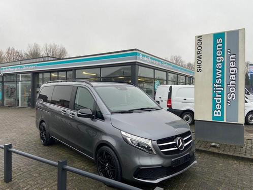 Mercedes-Benz V-Klasse 220d L2 DC Avantgarde | 2x Schuifdeur, Auto's, Bestelauto's, Dealer onderhouden, Lease, Automaat, Overige kleuren